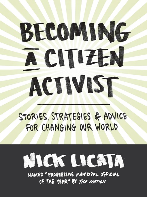 Title details for Becoming a Citizen Activist by Nick Licata - Available